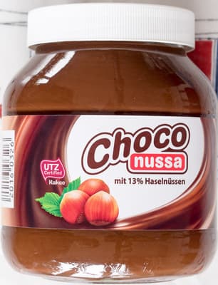 Pâte à tartiner aux noisettes