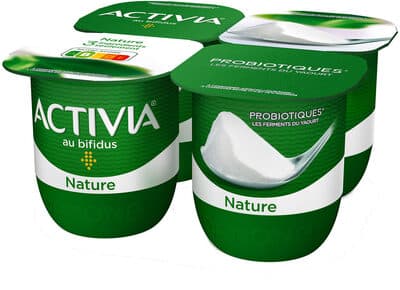 Activia bifidus nature 125g x 4