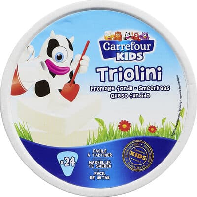 Le triangle fondant x 8